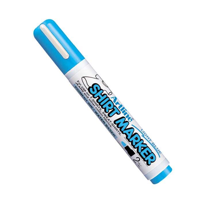 Artline Shirt Marker Tişört Markörü Uç:2,0 Mm Açık Mavi
