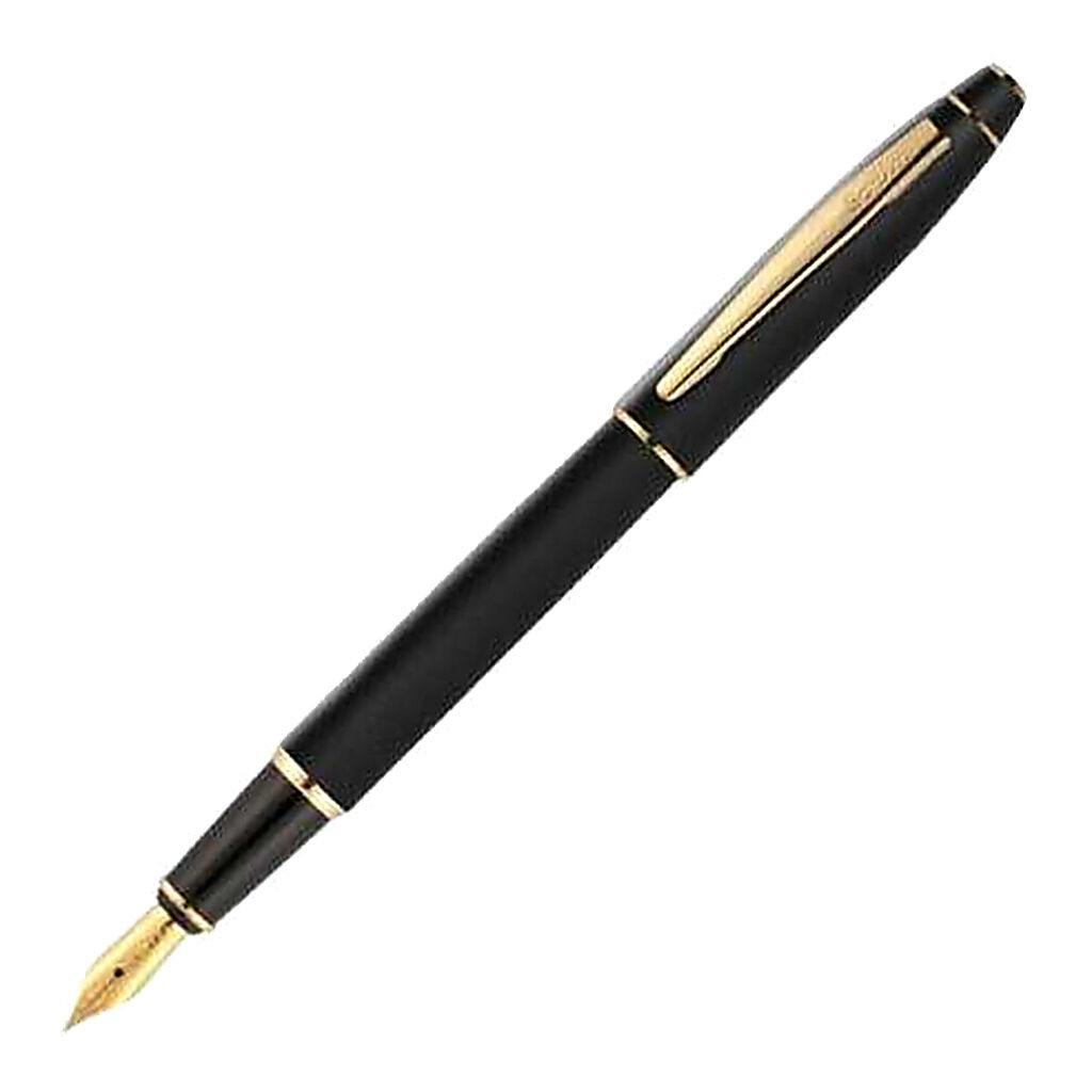 Scrikss 35 Dolmakalem Mat Siyah Altın