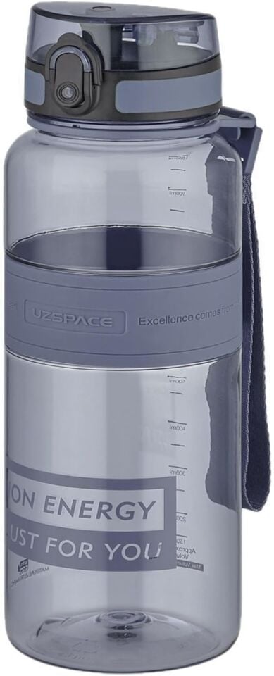 Uzspace 1000 Ml Tritan Matara Kabuk Grisi