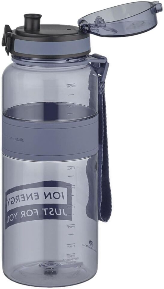 Uzspace 1000 Ml Tritan Matara Kabuk Grisi