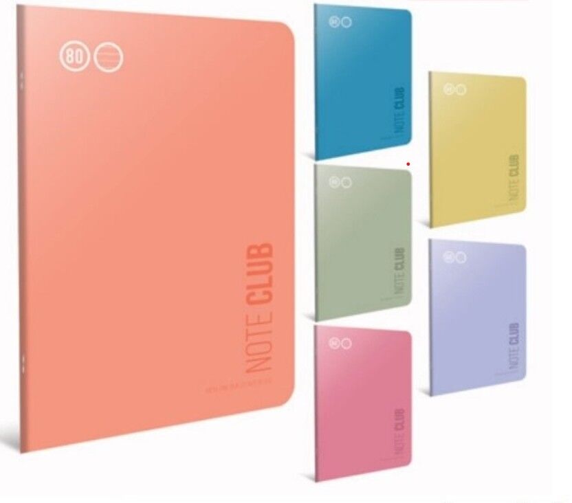 Gıpta Noteclub Tel Dikiş Pp Kapak Defter A4 60 Çizgili