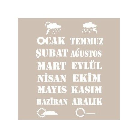 Cadence A4 Serisi Stencil As526 21X29