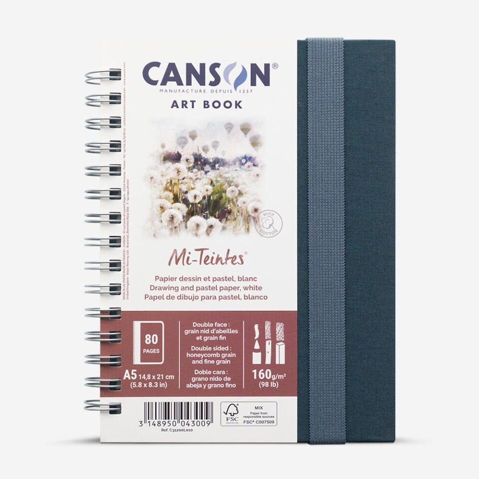 Canson Spp Can Book Cag 40S A5 160 G