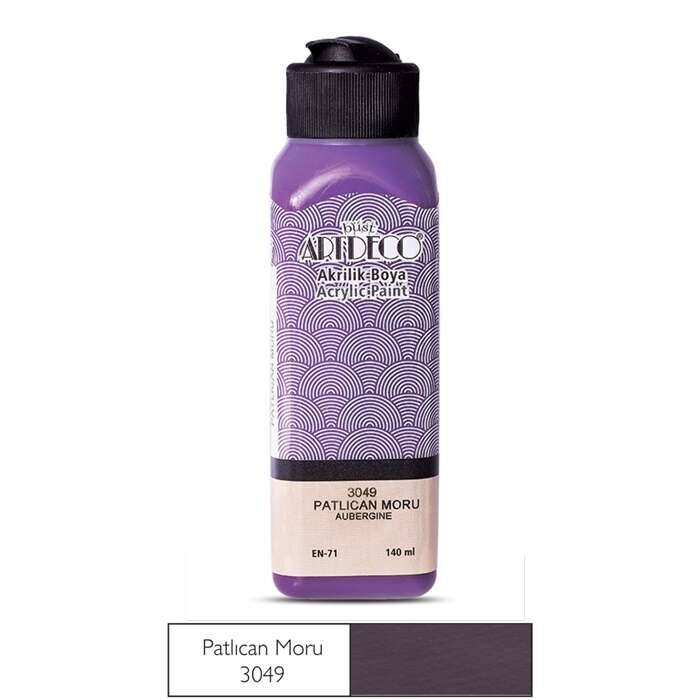 Artdeco Akrilik Boya 140 Ml Patlıcan Moru 3049