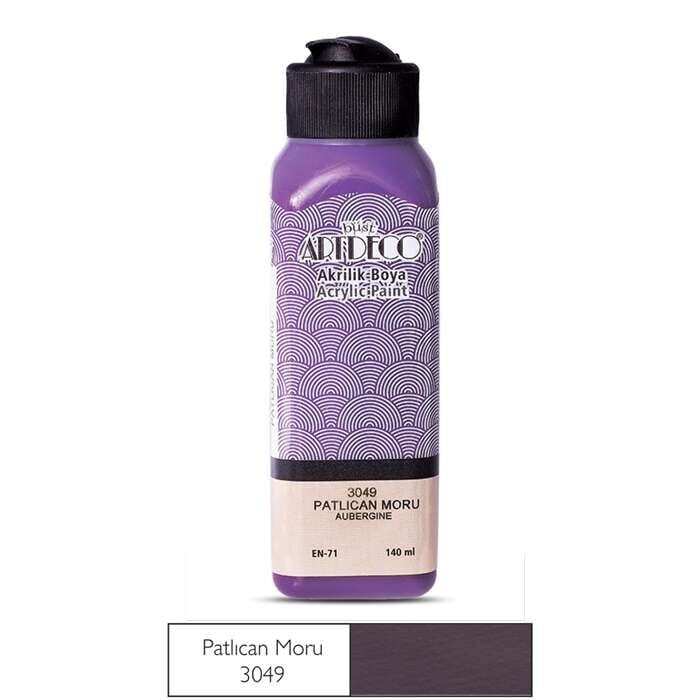 Artdeco Akrilik Boya 140 Ml Patlıcan Moru 3049