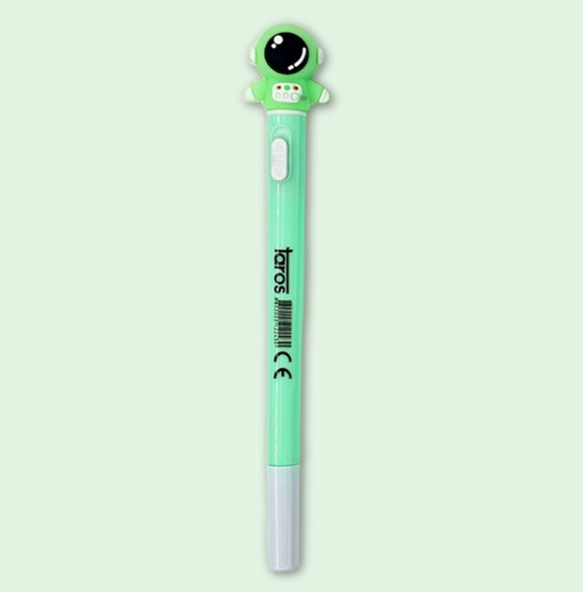 Taros Unick Color Astronot Işıklı Jel Kalem