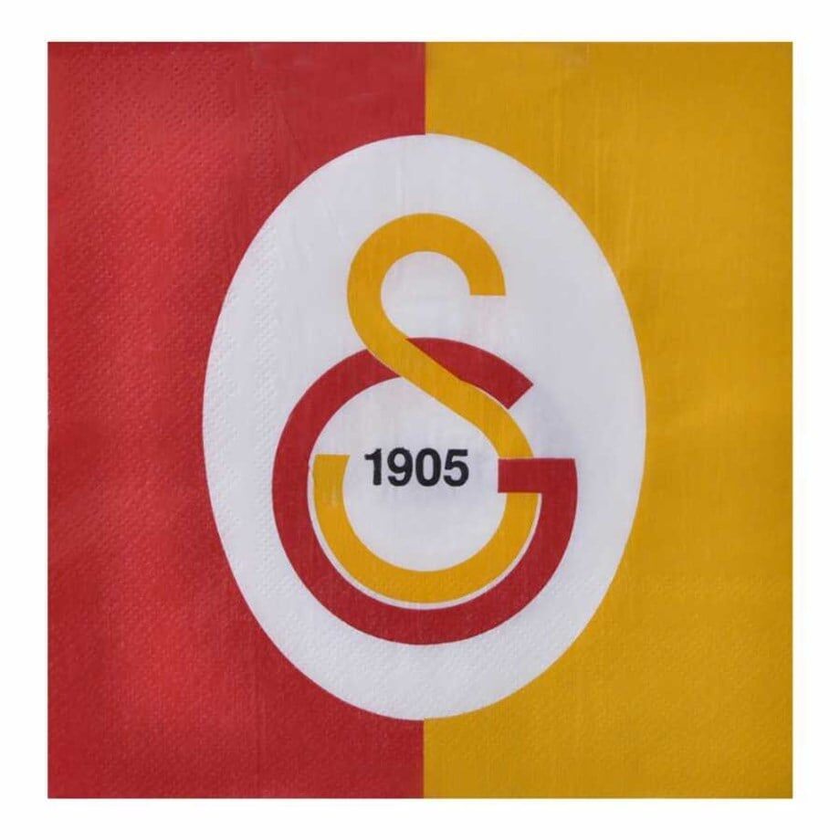 Balonevi Galatasaray Lisanslı Kağıt Peçete 33x33 Cm 16 Lı