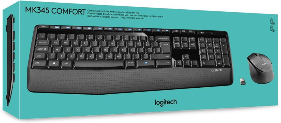 Logitech 920-006514 MK345 Kablosuz Klavye Mouse Set
