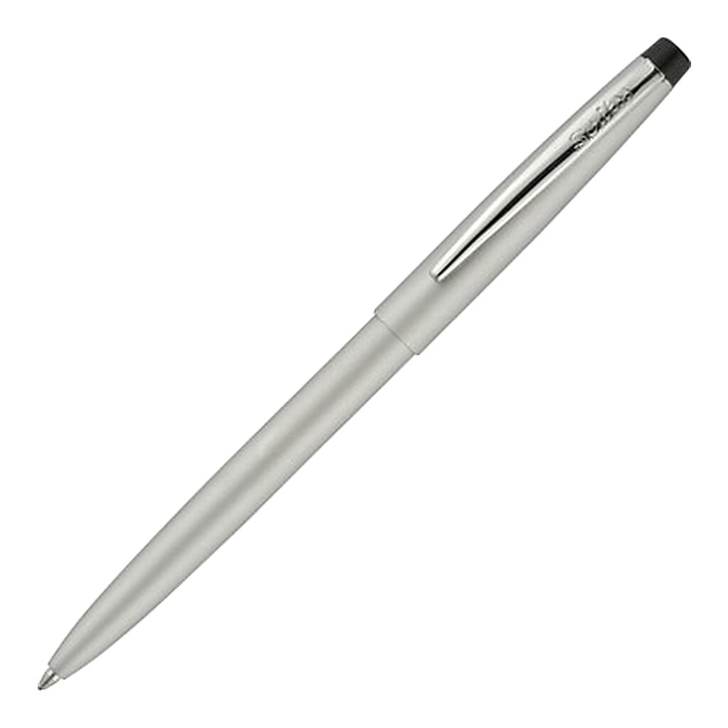 Scrikss F108 Tükenmez Kalem Gümüş Gri