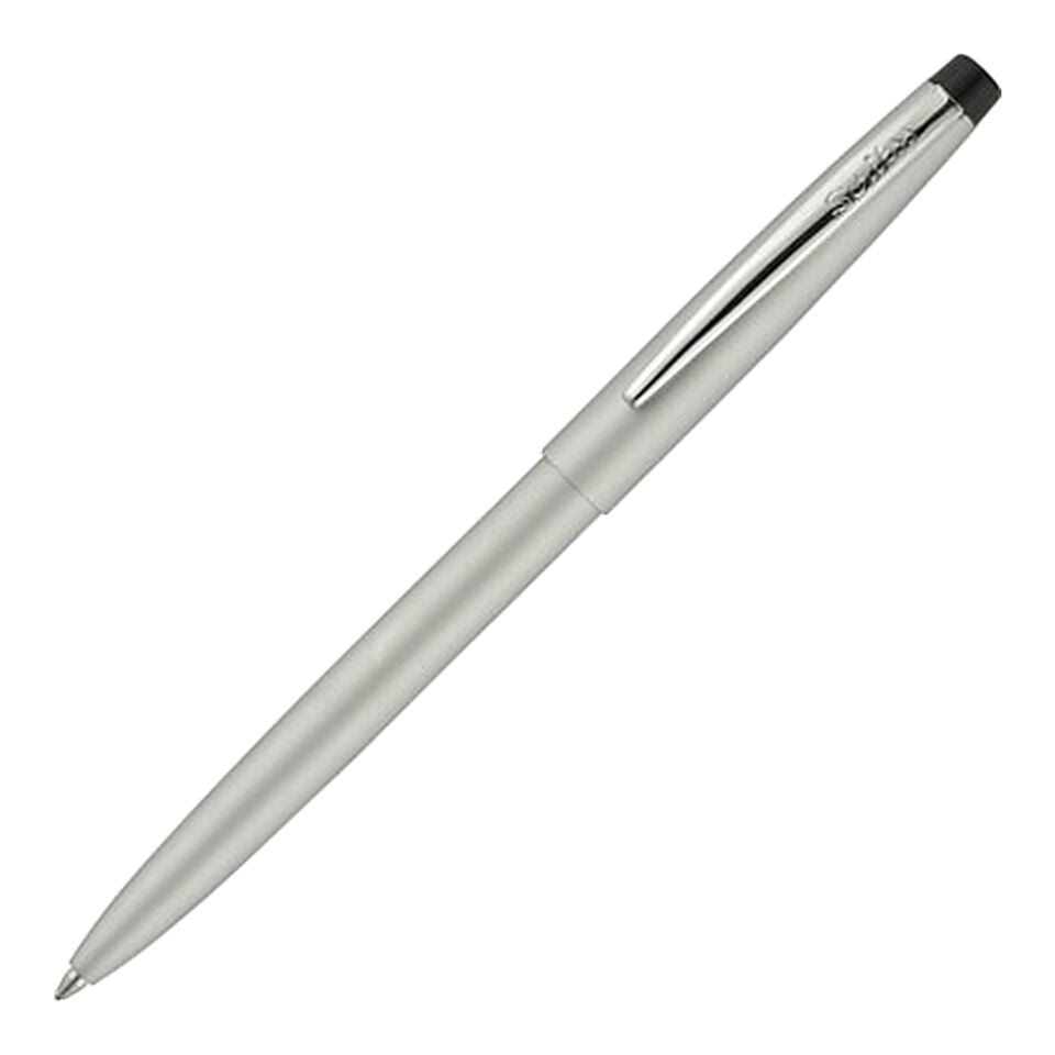 Scrikss F108 Tükenmez Kalem Gümüş Gri