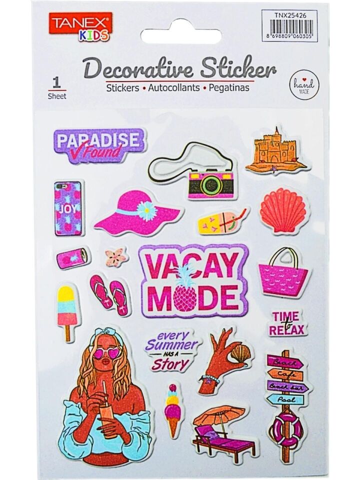 Tanex Tnx-25426 Puffy Tatil Serisi