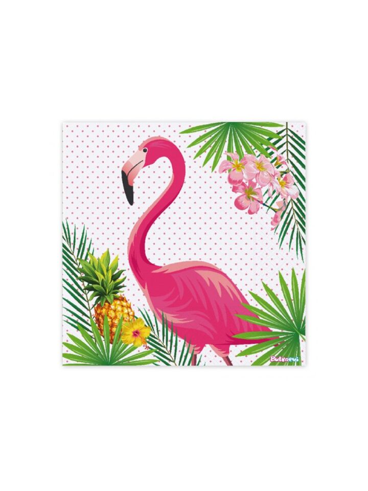 Balonevi Flamingo Peçete 33x33 Cm 16 Lı