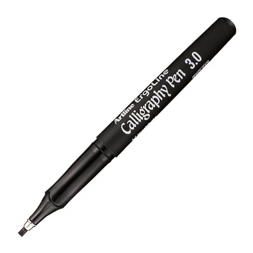 Artline Supreme Calligraphy Pen 3.0 Kaligrafi Kalemi Uç:3,0mm Siyah