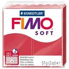 Staedtler 8020-26 07 Modelleme Kili Fimo Soft 57 Gr Vişne Kırmızı