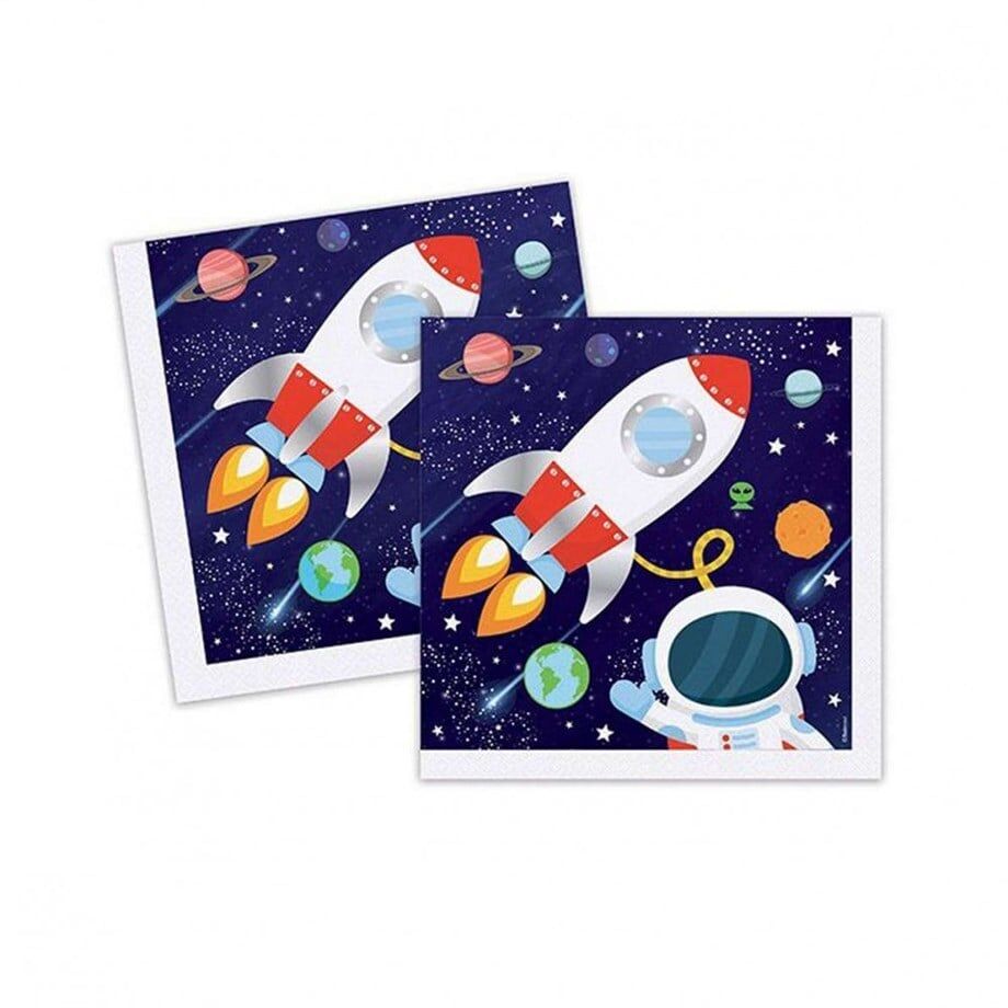 Balonevi Kozmik Galaksi Kağıt Peçete 33x33 Cm 16 Lı    