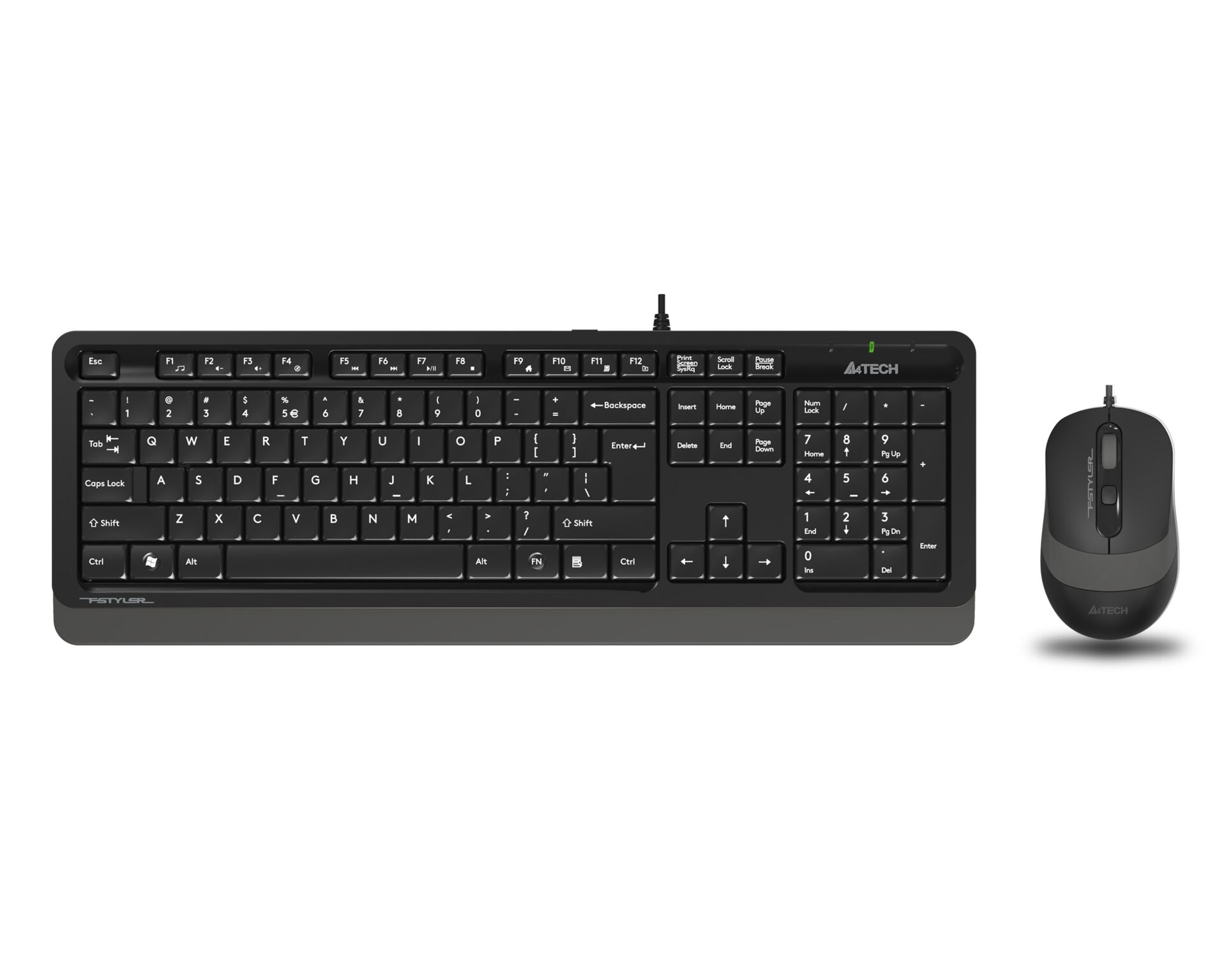 A4 Tech F1010 Q Usb Gri Fn-Mm Klv+Optik Mouse