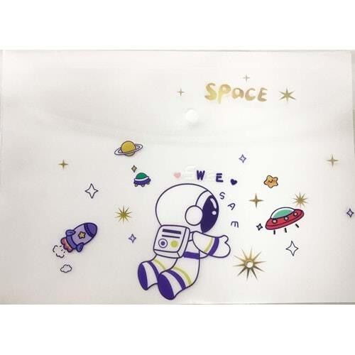 Taros Unick Color Astronot A4 Çıt Çıt Dosya