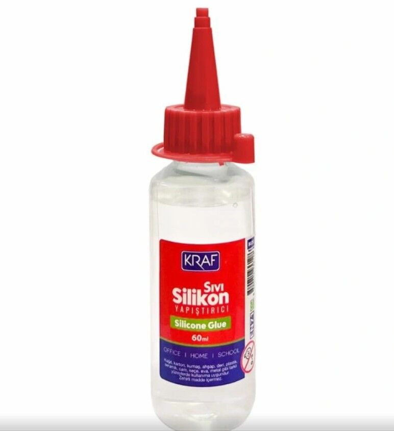 Kraf Yapıştırıcı Sıvı Silikon 60 Ml 802G