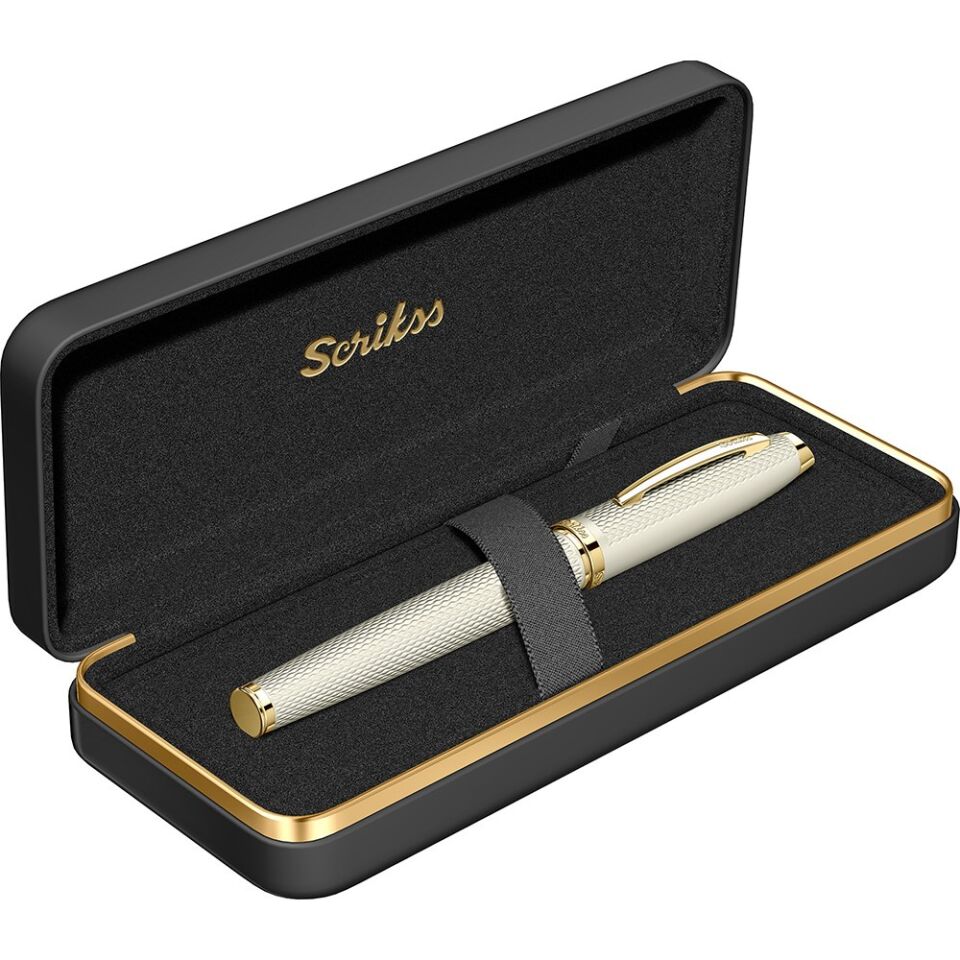Scrikss Dolma Kalem 390 Kumbeji Altın M Uç