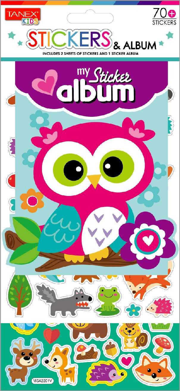 Tanex Tnx-25451 Sevimli Hayvanlar Albüm Serisi