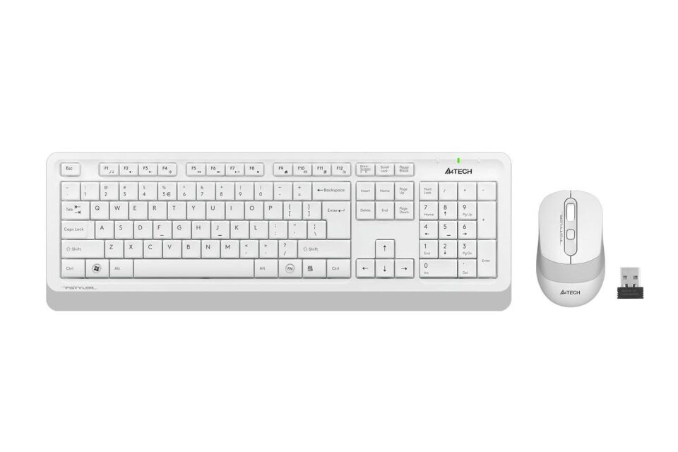 A4 Tech Fg1010 2.4G Beyaz Q Fn-Mm Klv+Optik Mouse