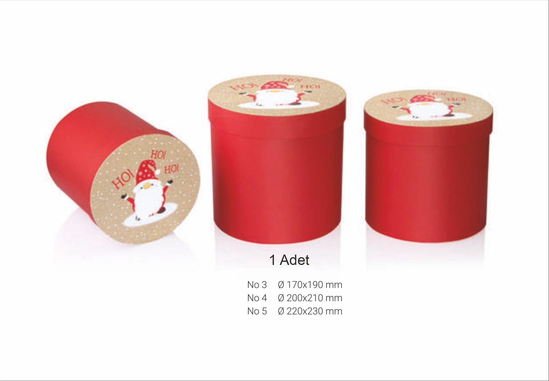 Gıpta Neve Silindir Kutu No 3