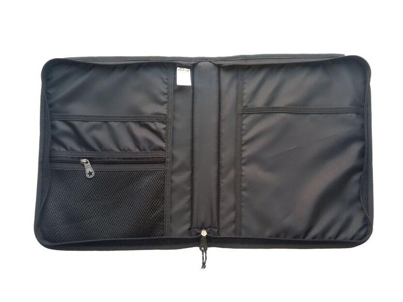 Jacbag Organizer Fermuarlı Dosya Çanta Düz Renk