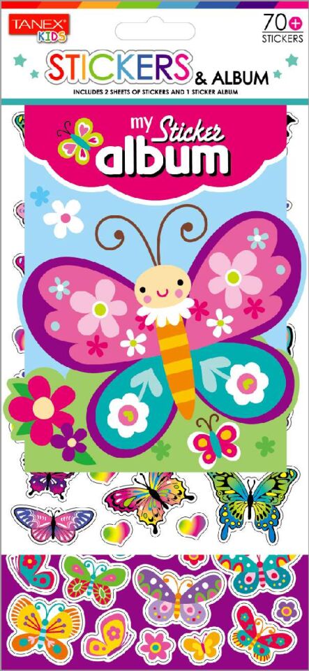 Tanex Tnx-25452 Kelebekler Albüm Serisi