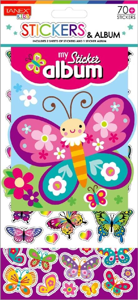 Tanex Tnx-25452 Kelebekler Albüm Serisi