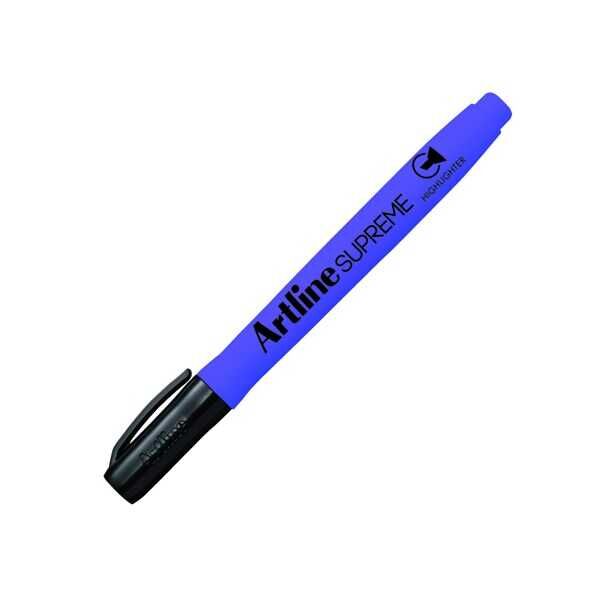 Artline Supreme Fosforlu Kalem Kesik Uç:4,0 Mm Mor