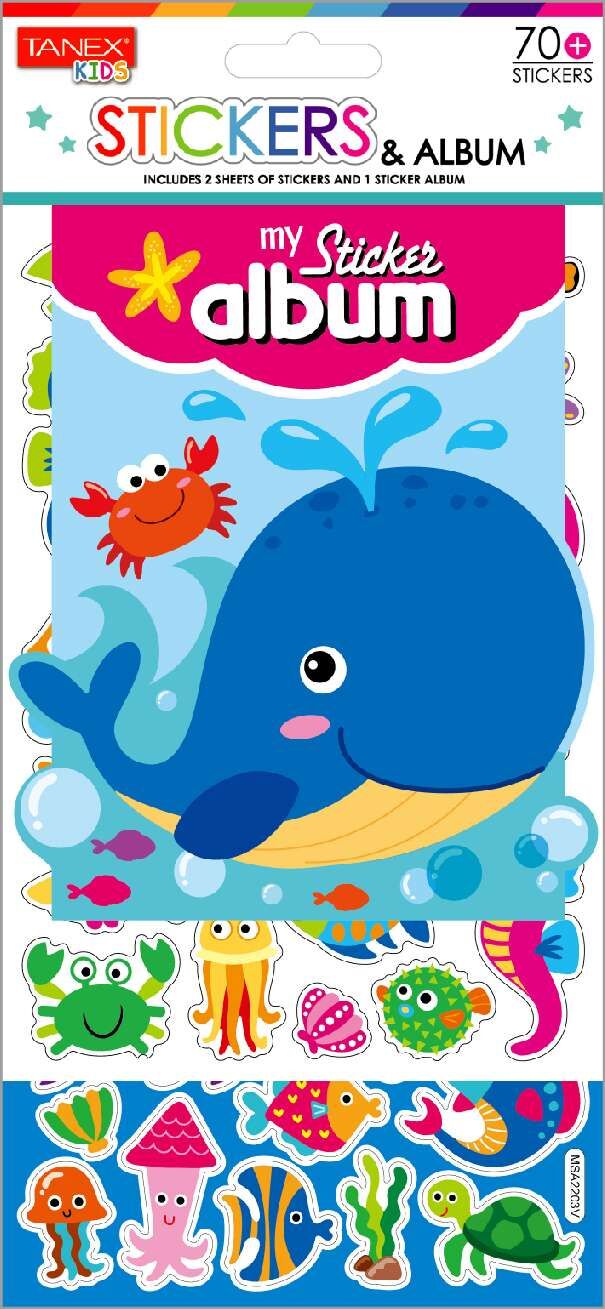 Tanex Tnx-25453 Deniz Hayvanları Albüm Serisi