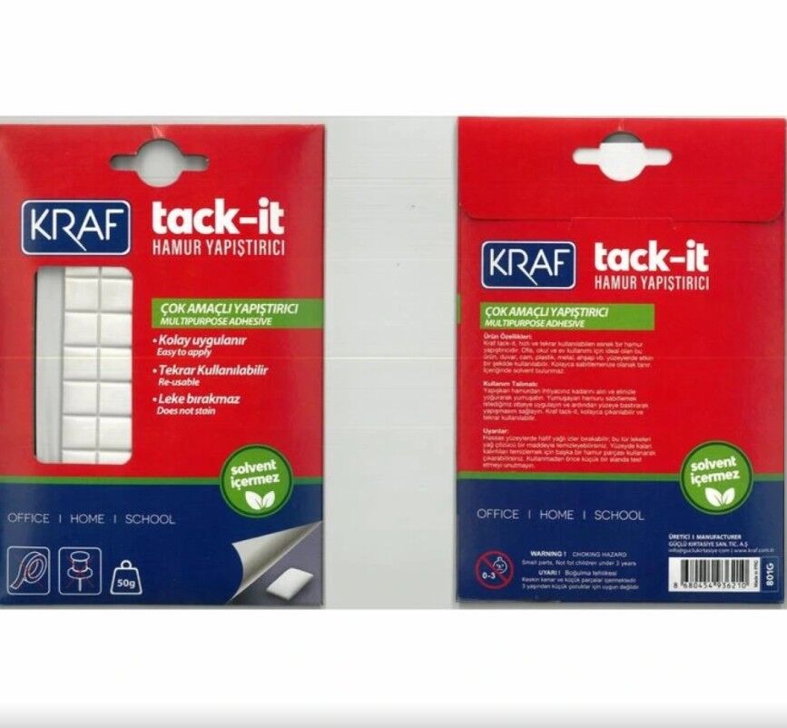 Kraf Hamur Yapıştırıcı Tack İt 50g 801G