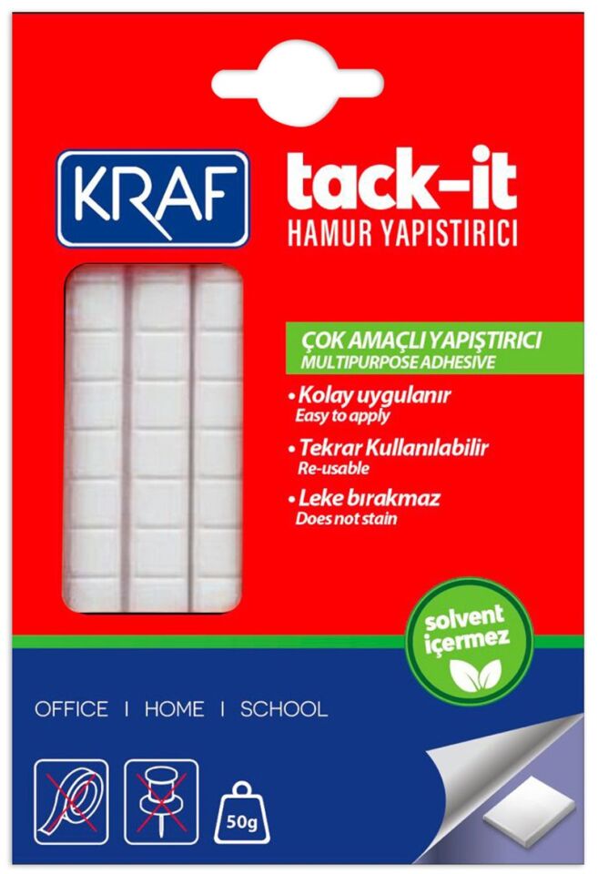 Kraf Hamur Yapıştırıcı Tack İt 50g 801G