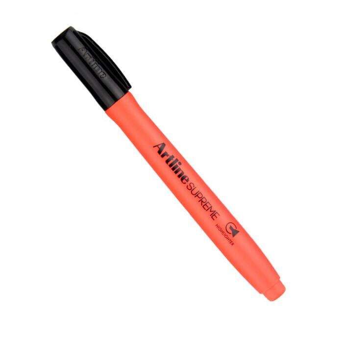 Artline Supreme Fosforlu Kalem Kesik Uç:4,0 Mm Kırmızı