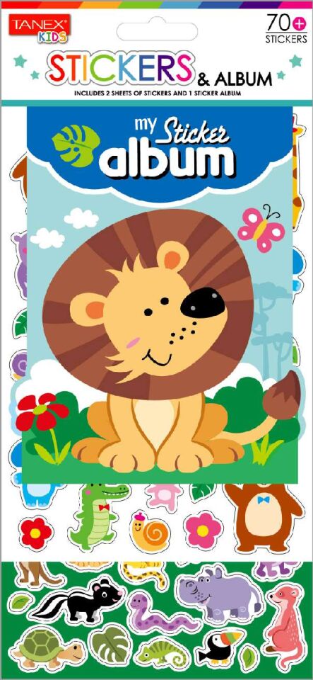 Tanex Tnx-25454 Orman Hayvanları Albüm Serisi