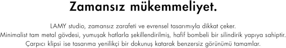 Lamy Studio Dolma Kalem Royal Red Matt M Uç