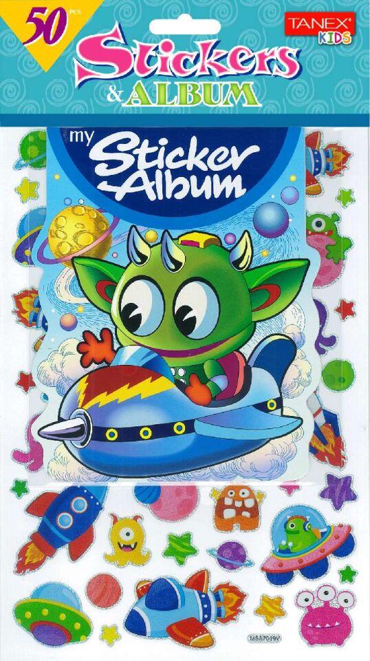 Tanex Tnx-25455 Tatlı Uzay Canavarı Albüm Serisi