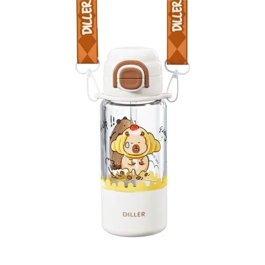 Diller 600 Ml Boyun Askılı Tritan Su Matara Susamuru