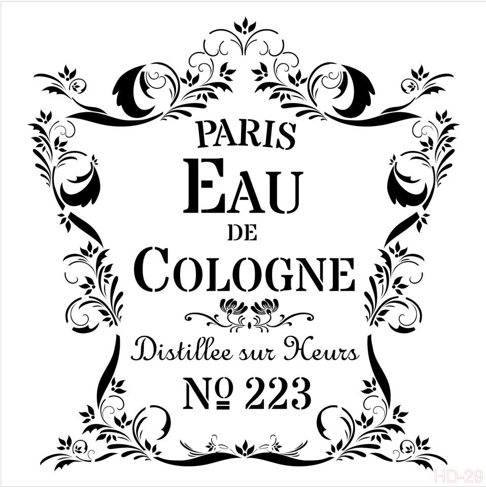 Cadence Home Decor Stencıl Hd-029 45X45