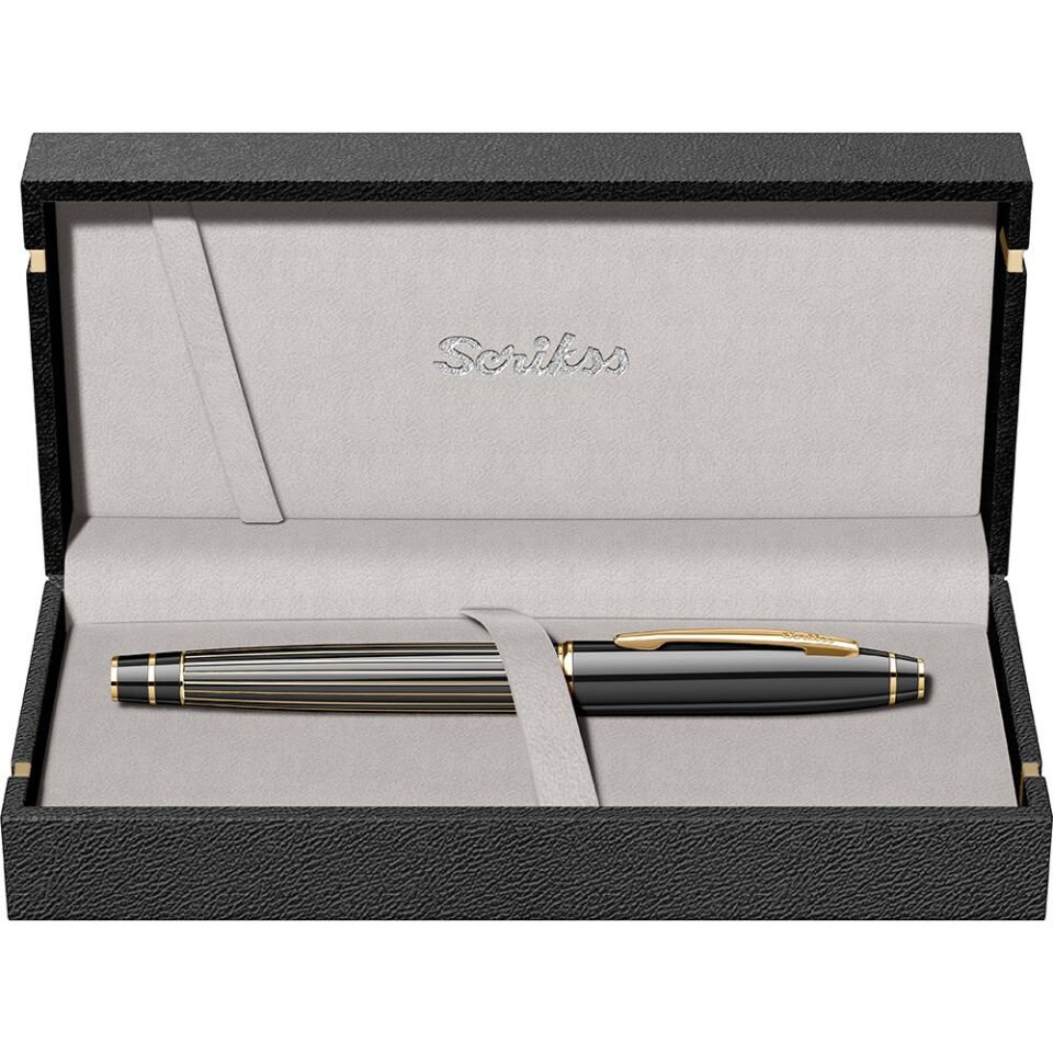 Scrikss 350L Roller Parlak Siyah Altın