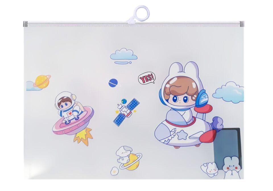 Taros Unick Color Space Boy A4 Kilitli Dosya