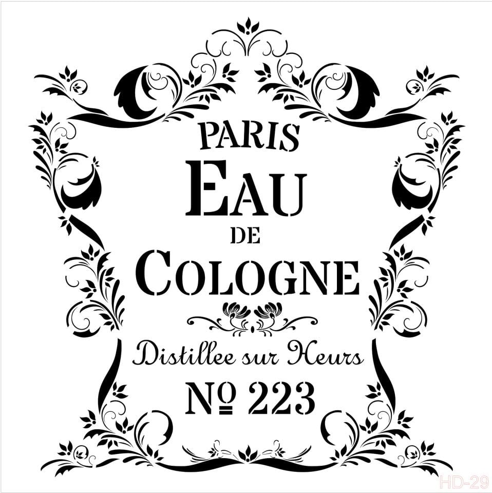 Cadence Home Decor Stencıl Hd-029 45X45