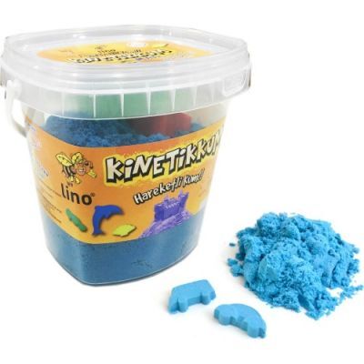 Lino Kinetik Kum 500 Gr Mavi Kova