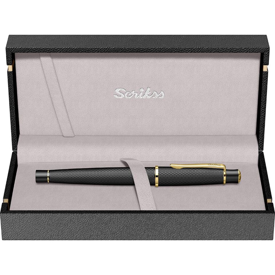 Scrikss 620 Roller Mat Siyah Altın