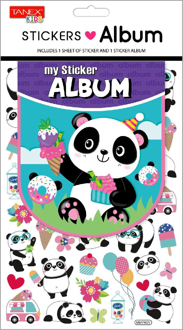 Tanex Tnx-25458 Mutlu Panda Albüm Serisi