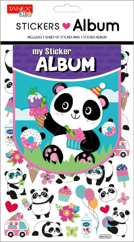 Tanex Tnx-25458 Mutlu Panda Albüm Serisi