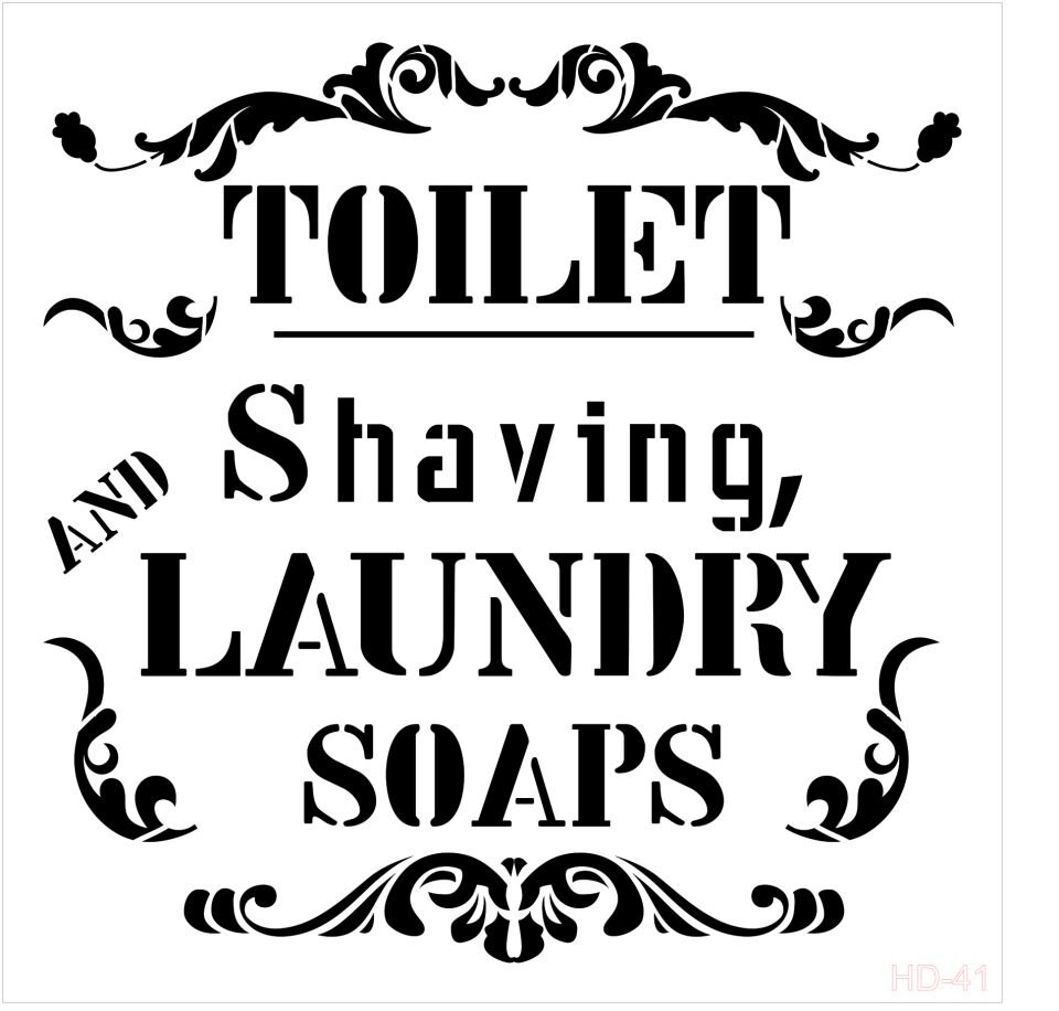 Cadence Home Decor Stencıl Hd-041 45X45