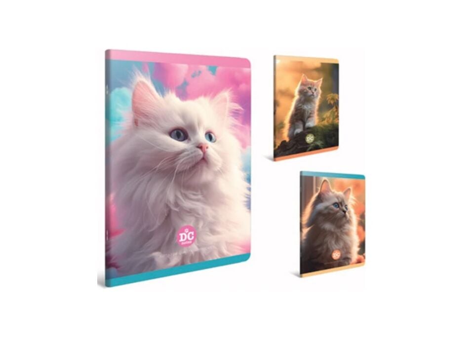 Gıpta Dc Notes Tel Dikiş Karton Kapak Defter A4 60 Kareli