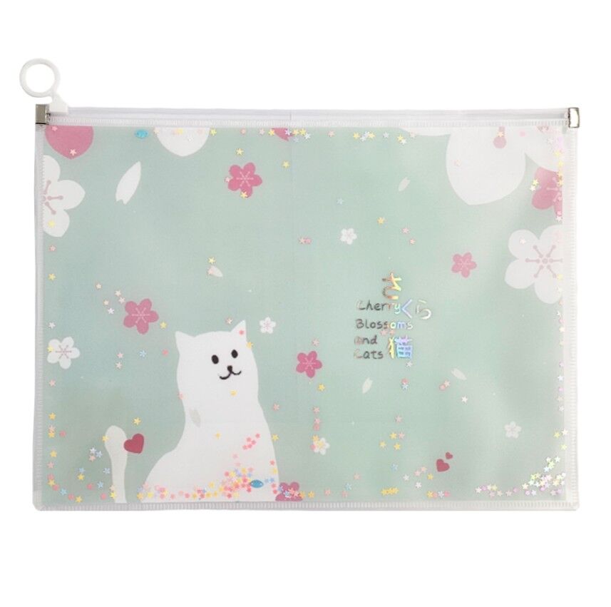 Taros Unick Color Cherry Cat Pullu A4 Kilitli Dosya