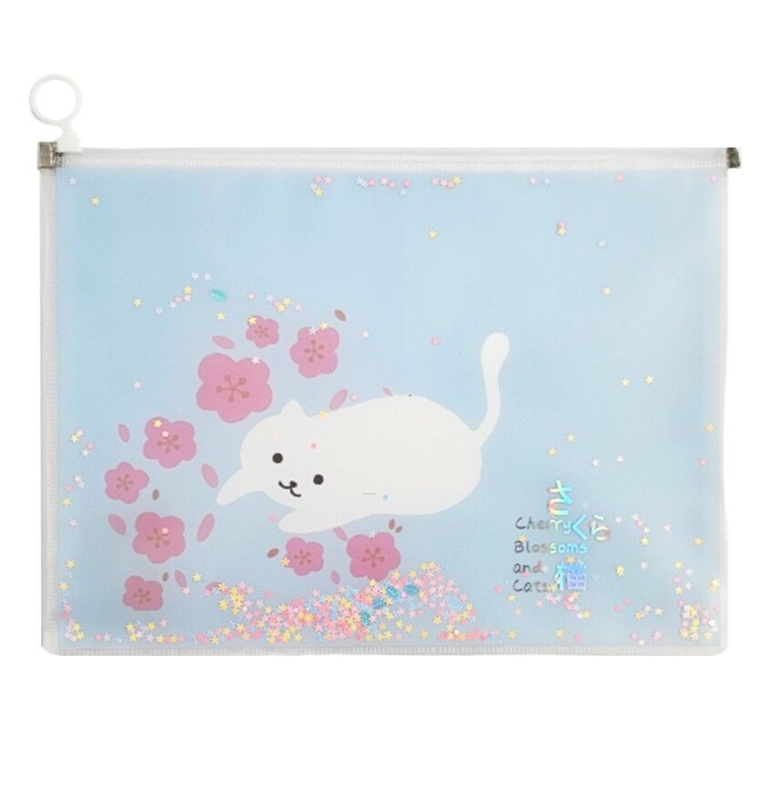 Taros Unick Color Cherry Cat Pullu A4 Kilitli Dosya